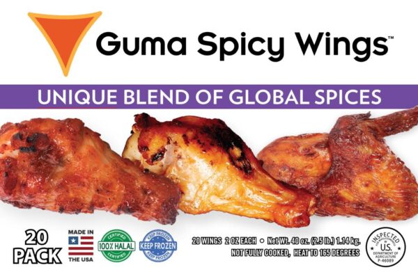 GUMA SPICY WINGS In a Global Blend of spices